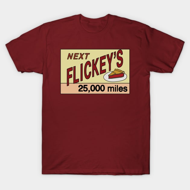 Flickey's 25,000 Miles T-Shirt by saintpetty